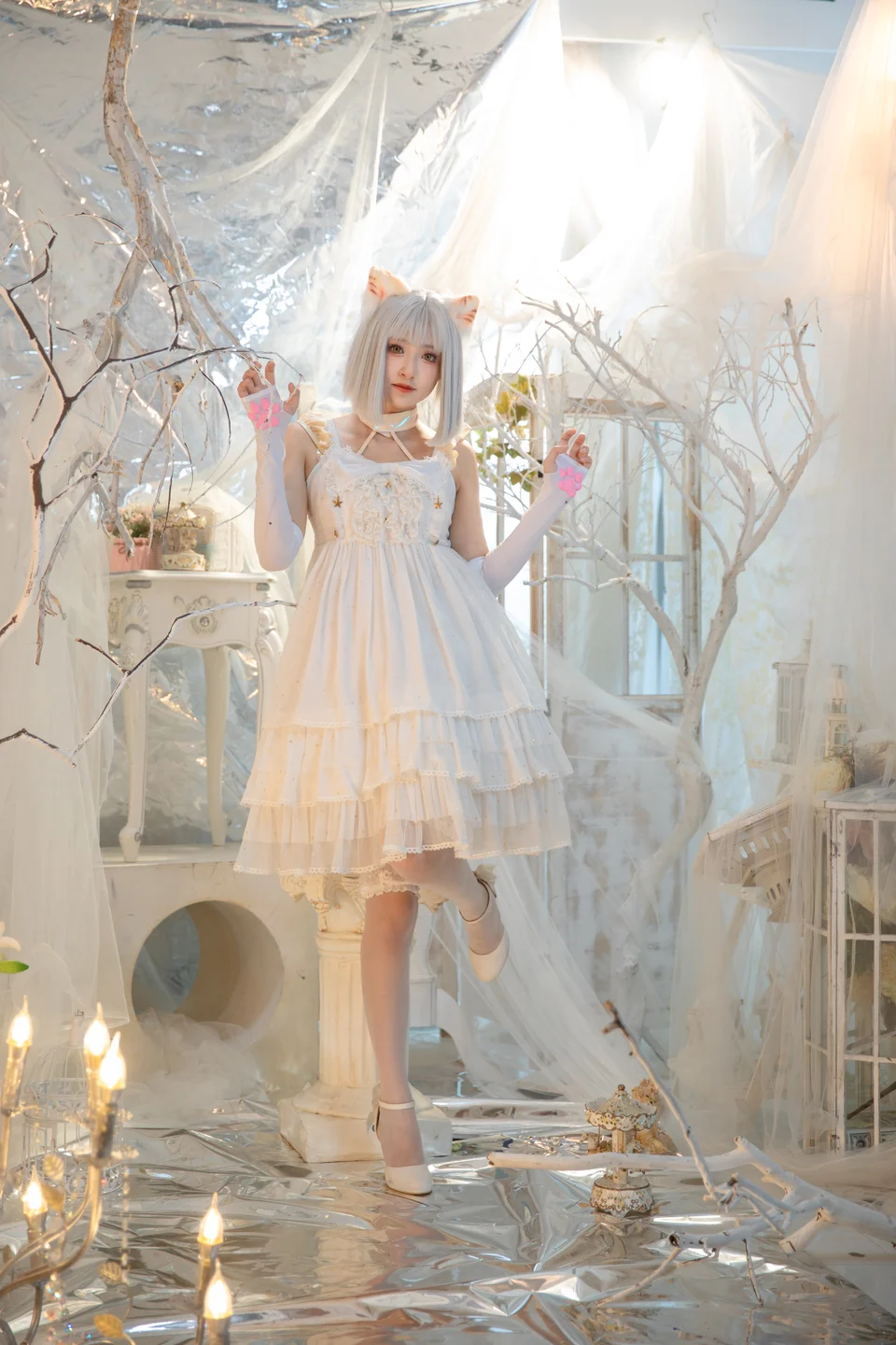 冬马路纱(Luisa_零纱) - 猫猫拳 [40P-435MB] tg@simisebaisi 【丝足阁】003.webp